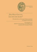 Cover: "Das Haus Gottes, das seid ihr selbst" - De Gruyter Akademie Forschung