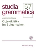 Cover: Objektklitika im Bulgarischen - De Gruyter Akademie Forschung