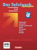 Cover: Das Tafelwerk interaktiv - Formelsammlung f&uuml;r die Sekundarstufe I - Westliche Bundesl&auml;nder - Cornelsen Verlag
