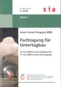Abbildung von: Swiss Tunnel Congress 2008 - SIA Schweizerischer Ingenieur- u. Architektenverein