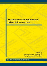 Enlarge image Cover: Sustainable Development of Urban Infrastructure - Trans Tech Publications Ltd
