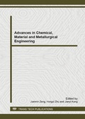 Cover: Advances in Chemical, Material and Metallurgical Engineering - Trans Tech Publications Ltd
