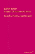 Cover: Sprache, Politik, Zugeh&ouml;rigkeit - Diaphanes