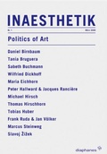 Cover: INAESTHETIK - NR. 1 - Diaphanes