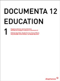 Cover: documenta 12 education I - Diaphanes
