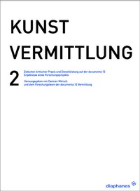 Enlarge image Cover: KUNSTVERMITTLUNG 2 - Diaphanes