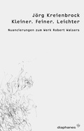 Cover: Kleiner. Feiner. Leichter - Diaphanes