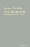 Cover: Moments politiques - Diaphanes