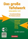 Cover: Das gro&szlig;e Tafelwerk interaktiv 2.0 - Formelsammlung f&uuml;r die Sekundarstufen I und II - Niedersachsen - Cornelsen Verlag