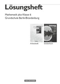 Cover: Mathematik plus - Grundschule Berlin und Brandenburg - 6. Schuljahr - Volk und Wissen Verlag