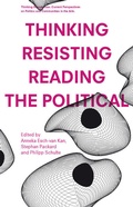 Cover: Thinking - Resisting - Reading the Political - Diaphanes