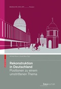 Cover: Rekonstruktion in Deutschland - Birkh&auml;user Verlag GmbH