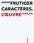 Cover: Adrian Frutiger - Caract&egrave;res - Birkh&auml;user