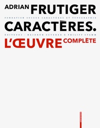 Abbildung von: Adrian Frutiger - Caractères - Birkhäuser