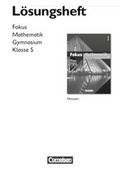 Cover: Fokus Mathematik - Gymnasium Hessen / 5. Schuljahr - L&ouml;sungen zum Sch&uuml;lerbuch - Cornelsen Verlag