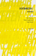 Cover: Sichtbarkeiten 1: Erscheinen - Diaphanes
