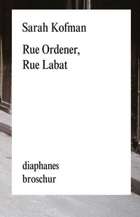 Enlarge image Cover: Rue Ordener, Rue Labat - Diaphanes