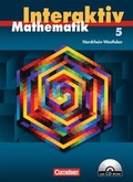 Cover: Mathematik interaktiv - Nordrhein-Westfalen / 5. Schuljahr - Sch&uuml;lerbuch mit CD-ROM - Cornelsen Verlag