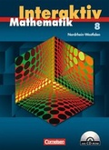 Cover: Mathematik interaktiv - Nordrhein-Westfalen / 8. Schuljahr - Sch&uuml;lerbuch mit CD-ROM - Cornelsen Verlag