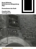 Cover: Formationen der Stadt - Birkh&auml;user Verlag GmbH