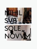Cover: Nihil sub sole novum - edition fink