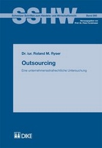 Enlarge image Cover: Outsourcing - Dike Verlag Zürich