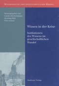 Cover: Wissen in der Krise - De Gruyter Akademie Forschung