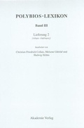 Cover: (Tolma - ophelimos) - De Gruyter Akademie Forschung