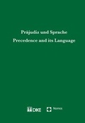 Cover: Pr&auml;judiz und Sprache. Precedence and its language. - Dike Verlag Z&uuml;rich