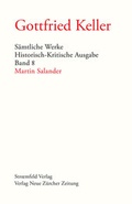 Cover: S&auml;mtliche Werke. Historisch-Kritische Ausgabe, Band 8 - NZZ Libro ein Imprint der Schwabe Verlagsgruppe AG