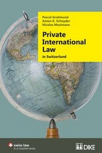 Abbildung von: Private International Law in Switzerland - Dike Verlag Zürich