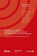 Cover: Kooperation der Gerichte im europ&auml;ischen Verfassungsverbund - Dike Verlag Z&uuml;rich