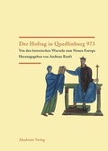 Cover: Der Hoftag in Quedlinburg 973 - De Gruyter Akademie Forschung