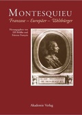 Cover: Montesquieu - De Gruyter Akademie Forschung