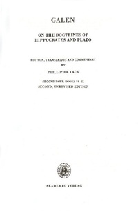 Abbildung von: Second Part: Books VI-IX - De Gruyter Akademie Forschung