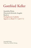 Cover: S&auml;mtliche Werke. Historisch-Kritische Ausgabe, Band 30 - NZZ Libro ein Imprint der Schwabe Verlagsgruppe AG