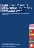 Cover: Financial Markets of Neutral Countries in World War II - NZZ Libro ein Imprint der Schwabe Verlagsgruppe AG