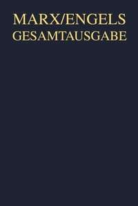 Abbildung von: Karl Marx; Friedrich Engels: Gesamtausgabe (MEGA). "Das Kapital" und Vorarbeiten / Karl Marx: Ökonomische Manuskripte 1863-1867 - De Gruyter Akademie Forschung