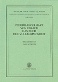 Cover: Pseudo-Engelhart von Ebrach - De Gruyter