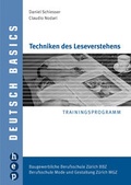 Cover: Techniken des Leseverstehens - hep verlag