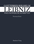Cover: Nouveaux Essais - De Gruyter Akademie Forschung