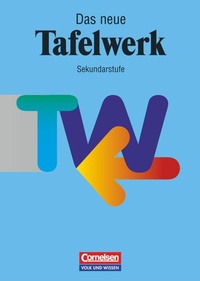 Abbildung von: Das Tafelwerk - Formelsammlung für die Sekundarstufe I - Ausgabe 1998 - Cornelsen Verlag