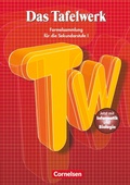Cover: Das Tafelwerk - Formelsammlung f&uuml;r die Sekundarstufe I - &Ouml;stliche Bundesl&auml;nder und Berlin - Cornelsen Verlag