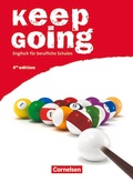 Cover: Keep Going - Englisch f&uuml;r berufliche Schulen - Fourth Edition - A2/B1 - Cornelsen Verlag