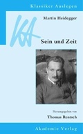Cover: Martin Heidegger: Sein und Zeit - De Gruyter Akademie Forschung