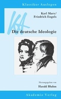 Cover: Karl Marx / Friedrich Engels: Die deutsche Ideologie - De Gruyter