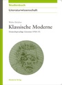 Cover: Klassische Moderne - De Gruyter