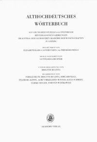 Abbildung von: Althochdeutsches Wörterbuch / Band V: K-L, 12./13. Lieferung (lib bis fir-liogan) - De Gruyter