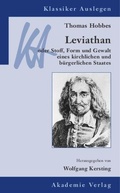 Cover: Thomas Hobbes: Leviathan - De Gruyter Akademie Forschung