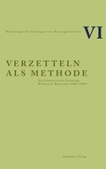 Cover: Verzetteln als Methode - De Gruyter Akademie Forschung